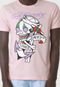 Camiseta Ed Hardy Sailor Skull Rosa - Marca Ed Hardy