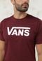 Camiseta Vans Classic Bordô - Marca Vans