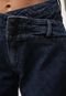 Calça Cropped Jeans Forum Reta Nadia Azul - Marca Forum