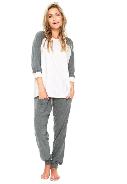 Pijama Lupo Loungewear Cinza - Marca Lupo