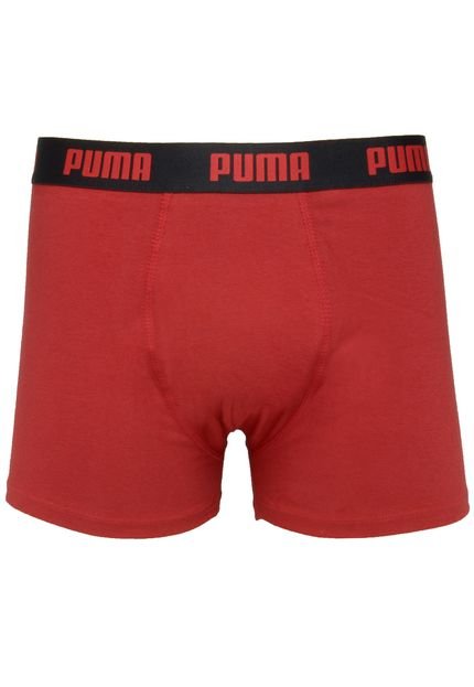 Cueca Puma Boxer Logo Vermelha - Marca Puma