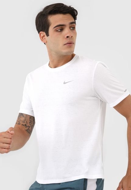 Camiseta Nike M Nk Df Miler Top S Branca - Marca Nike