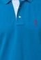 Camisa Polo Aleatory Bordada Azul - Marca Aleatory