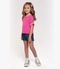 Blusa Infantil Em Ribana Canelada Trick Nick Rosa - Marca Trick Nick