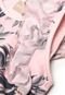 Vestido Milon Folhagem Rosa - Marca Milon
