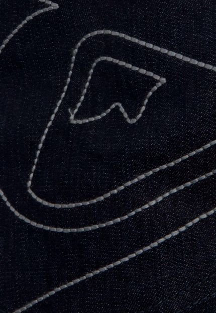 Bermuda Jeans Quiksilver Reta Compressor Azul - Marca Quiksilver