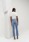 Calça Jeans Reta Slim Cropped Shaping - Marca Lez a Lez