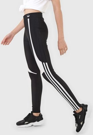 Legging adidas Originals Logo Preta - Compre Agora