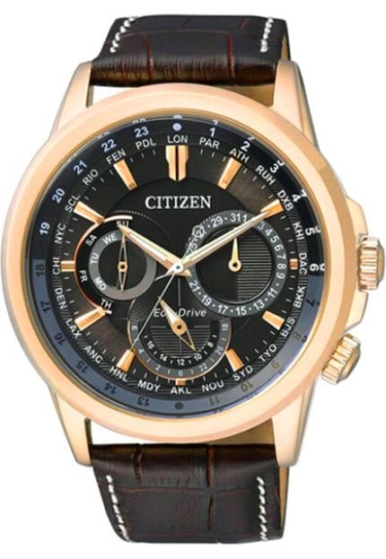 Relógio Citizen TZ31016P Dourado/Marrom - Marca Citizen