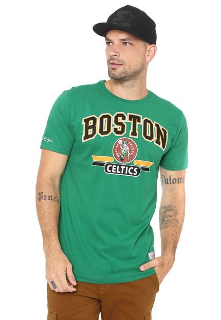 Camiseta Mitchell & Ness Boston Celtics Verde - Marca Mitchell & Ness