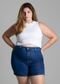 Bermuda Jeans Sawary Plus Size - 276157 - Azul - Sawary - Marca Sawary