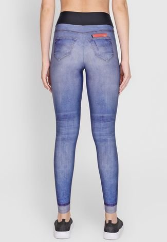 Legging Live! Jeans Original Azul - Compre Agora