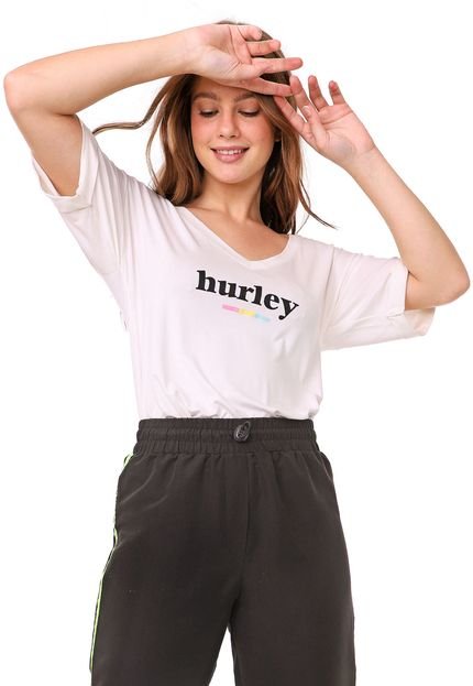 Blusa Hurley Pompel Off-White - Marca Hurley
