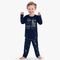 Conjunto Pijama Infantil Menino com Estampa de Skate Kyly Azul Marinho - Marca Kyly