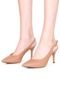 Scarpin Thelure Slingback Coral - Marca Thelure