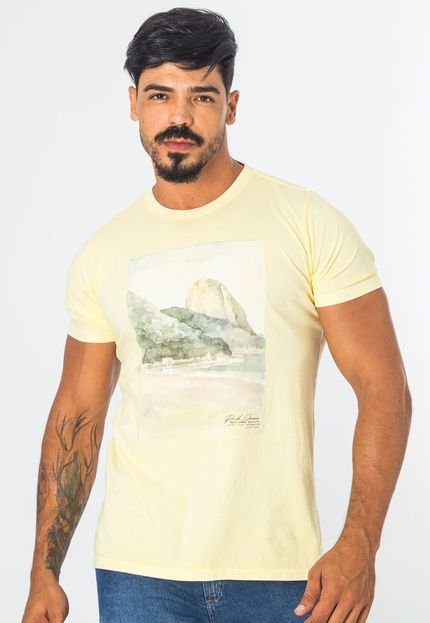 Camiseta Masculina Rio de Janeiro Algodão Premium Verão - Marca Zafina