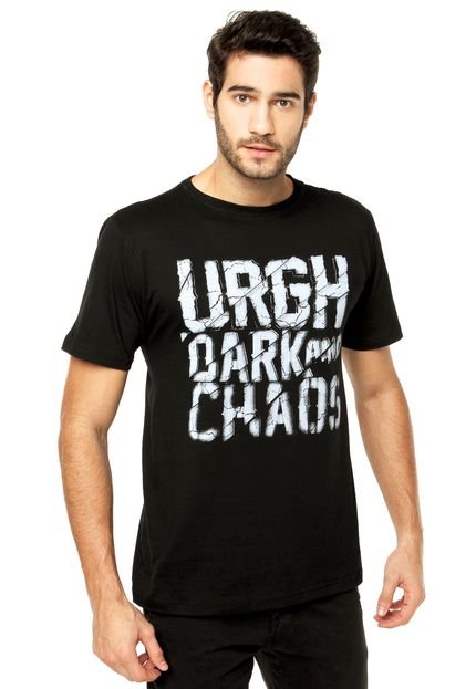 Camiseta Silk Dark And Chaos Urgh Preto - Marca Urgh