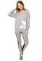 Blusa Suéter adidas Originals Ll Medium Grey Heather - Marca adidas Originals