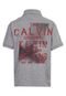 Camisa Pólo Calvin Klein Kids Cinza - Marca Calvin Klein Kids