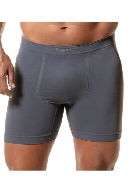 Cueca Boxer Bio Esportiva Ultraleve DeMillus 90903 Grafite  Cinza - Marca Demillus