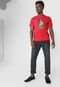 Camiseta Volcom Skeg Vermelha - Marca Volcom