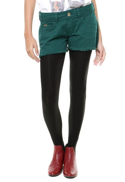 Short Sarja Colcci Lana Verde - Marca Colcci