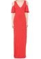 Vestido Forum Longo Off Shoulders Vermelho - Marca Forum