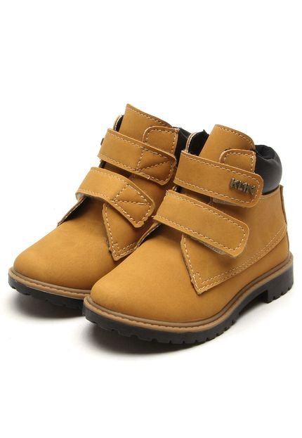 Bota Klin Infantil Rock Casual Amarelo - Marca Klin