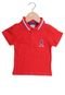 Camisa Polo Carinhoso Manga Curta Menino Vermelho - Marca Carinhoso