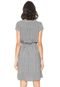 Vestido Lily Fashion Curto Estampado Branco - Marca Lily Fashion