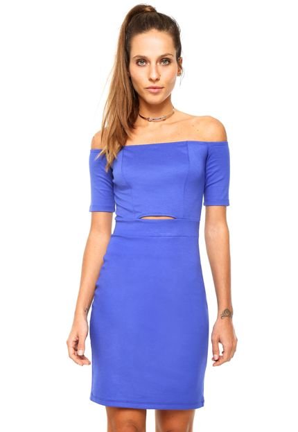 Vestido Ciganinha Sommer Recorte Azul - Marca Sommer