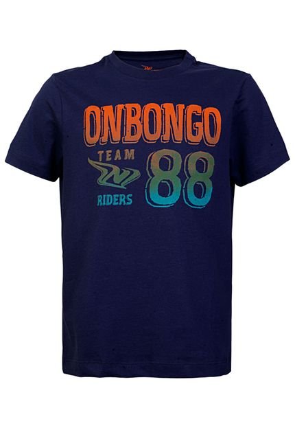 Camiseta Onbongo Teen Riders Azul - Marca Onbongo