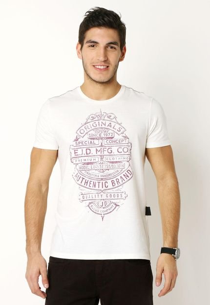 Camiseta Ellus Concept Off White - Marca Ellus