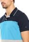 Camisa Polo Tommy Hilfiger Listrada Azul/Cinza - Marca Tommy Hilfiger
