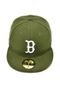 Boné New Era Fitted Boston Red Sox Verde - Marca New Era