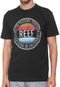Camiseta Reef Circle Beach Preta - Marca Reef