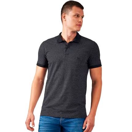 Camisa Polo Acostamento Muscle IN23 Preto Masculino - Marca Acostamento