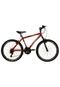 Bicicleta Aro 26 21V com Aro Aero D. Hill Vermelha Athor - Marca Athor Bikes
