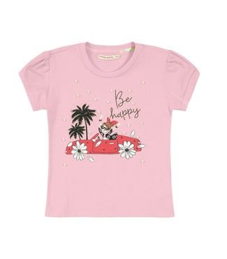 Blusa Infantil Feminina Em Cotton Leve Trick Nick Rosa