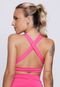 Top Feminino Vekyo Fitness com Bojo Vick Rosa - Marca VEKYO