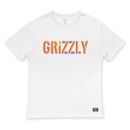 Camiseta Grizzly Beveled SM23 Masculina Branco - Marca Grizzly