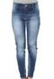 Calça Jeans Colcci EXTREME Skinny Fátima Detalhe X Azul - Marca Colcci