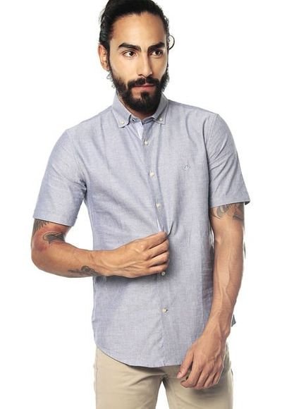 Camisa Azul Brooksfield Compra Ahora Dafiti Colombia