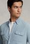 Camisa Polo Ralph Lauren Reta Bolsos Azul - Marca Polo Ralph Lauren