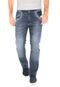 Calça Jeans Mr Kitsch Regular Bigode Azul - Marca MR. KITSCH