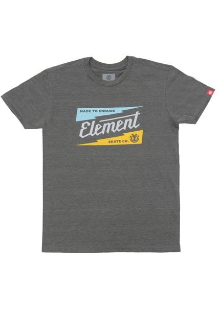 Camiseta Element Gizmo Menino Cinza - Marca Element