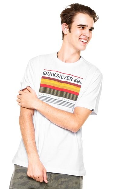 Camiseta Quiksilver Equator Branco - Marca Quiksilver