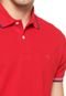 Camisa Polo Polo Wear Reta Listras Vermelha - Marca Polo Wear