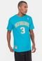Camiseta Mitchell & Ness Masculina Chris Paul New Orleans Hornets Azul Teal - Marca Mitchell & Ness