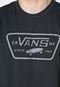 Camiseta Vans Full Patch Preta - Marca Vans